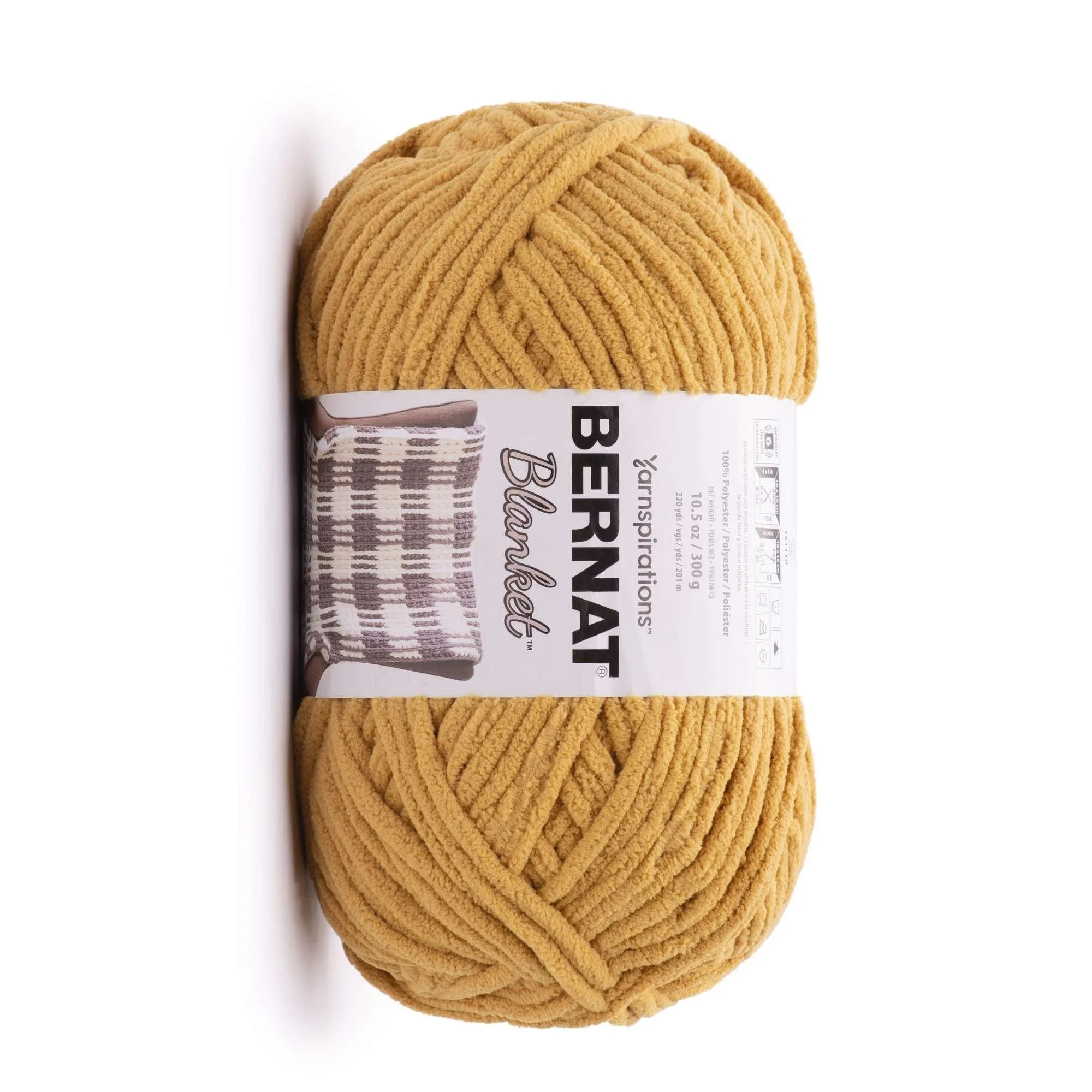 Gold bernat blanket yarn sale